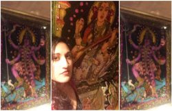 पब के टॉयलेट में लगाई हिंदू देवी-देवताओं की फोटो, हुआ बवाल