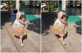 headless costume, girl