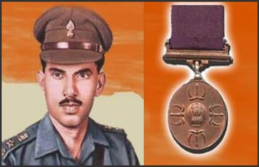 परमवीर चक्र विजेता कर्नल होशियार सिंह.

फोटो क्रेडिट- ट्वीटर हैंडल, मेजर सुरेंद्र पुनिया