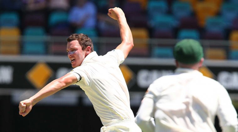 Australia spinner Nathan Lyon, ndia vs australia, ind vs aus, india vs australia 2018, pat commins, Pat Cummins bowling, Josh Hazlewood, Mitchell Starc
