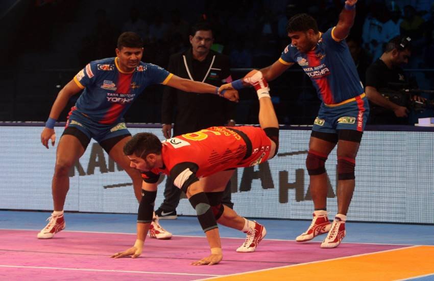 Pro Kabaddi 2018, UP Yoddha vs Bengaluru Bulls: यूपी योद्धा बनाम बेंगलुरु बुल्स।