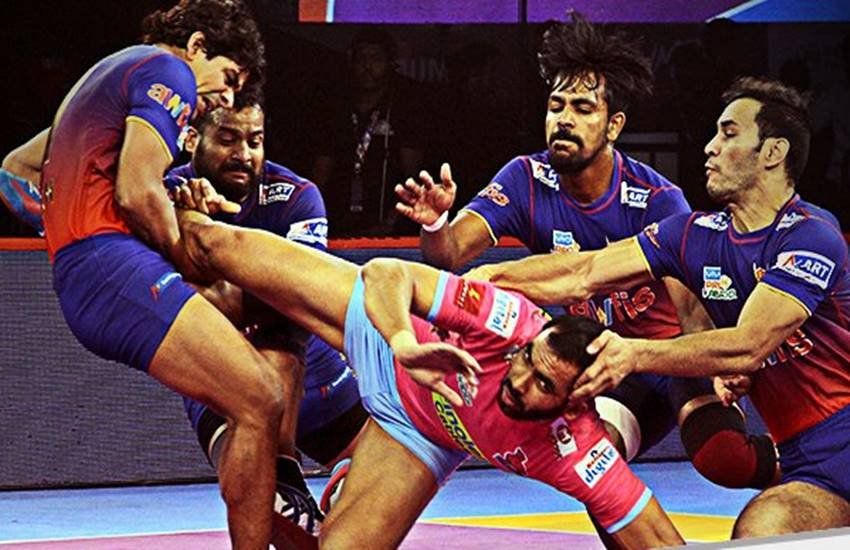 Pro Kabaddi 2018: जयपुर बनाम दिल्ली