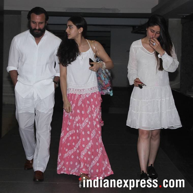Sara Ali Khan, Kareena Kapoor, Kareena Kapoor Khan, raw Mango suit, Kareena, Raw Mango,kareena kapoor khan, kareena kapoor khan latest photos, kareena kapoor khan fashion, sara ali khan, sara ali khan latest photos, sara ali khan fashion, kareena kapoor sara ali khan, indian express, indian express news