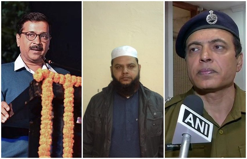 Delhi police, CM Kejriwal, CM Arvind Kejriwal, Muslim clerics, Mosque, Bullet, Live bullet, Muslim, Donation