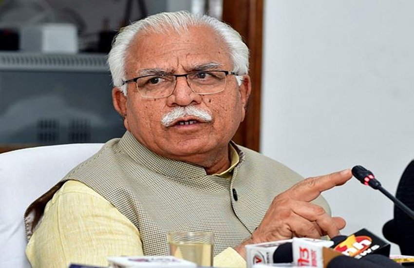 हरियाणा के मुख्यमंत्री मनोहर लाल खट्टर (Express Photo Jasbir Malhi)