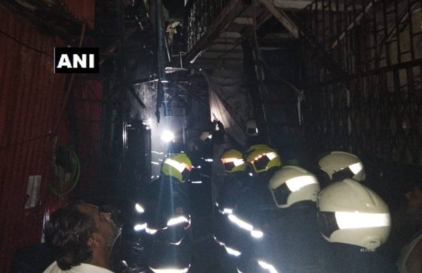 Mumbai, Mumbai Fire, Fire, Mumbai Fire broke, Fire broke out at a Mumbai slum, Bandra's Shastri Nagar, Meerut, Fire broke out at a curtain & mattress godown in Meerut, Fire broke out at Meerut, Fire broke out at Meerut Shastri Nagar Central Market, Firefighting operations underway