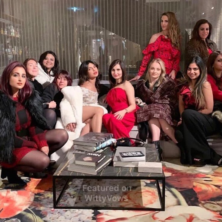 nick jonas, priyanka chopra, Priyanka Chopra Bachelorette Party, Priyanka Chopra Marriage, Priyanka Chopra Nick Jonas Wedding, Sophie Turner
