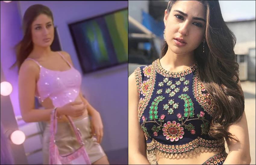 Sara Ali Khan, Kareena Kapoor, Kareena Kapoor Khan, raw Mango suit, Kareena, Raw Mango,kareena kapoor khan, kareena kapoor khan latest photos, kareena kapoor khan fashion, sara ali khan, sara ali khan latest photos, sara ali khan fashion, kareena kapoor sara ali khan, indian express, indian express news