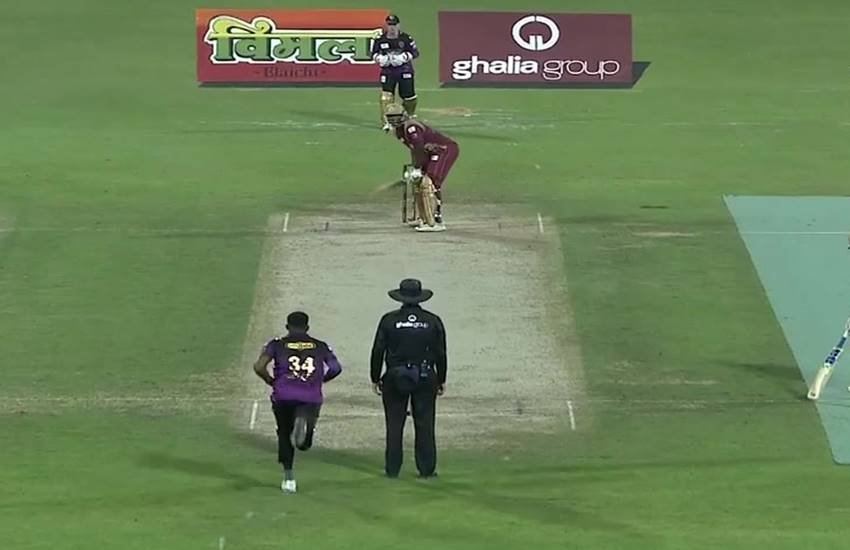 मैच के दौरान की तस्वीर। (फोटो सोर्स- ऑल स्पोर्ट्/ट्विटर हैंडल)