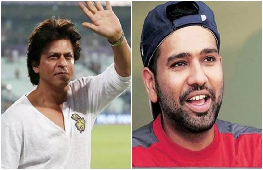 shahrukh khan, rohit sharma shahrukh khan, rohit sharma