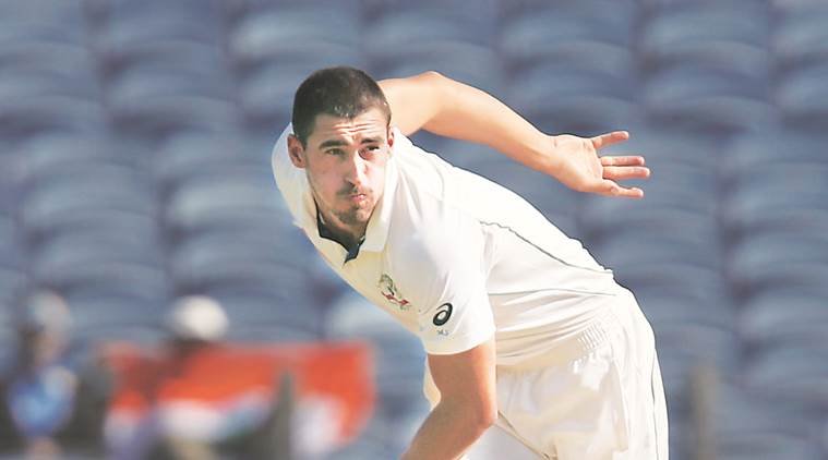 Australia spinner Nathan Lyon, ndia vs australia, ind vs aus, india vs australia 2018, pat commins, Pat Cummins bowling, Josh Hazlewood, Mitchell Starc