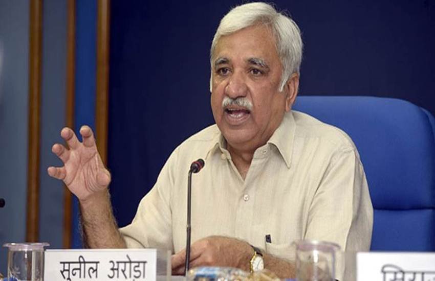 sunil arora, Chief Election commissioner