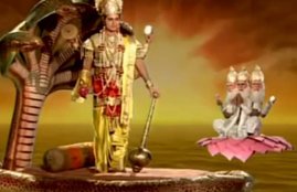 Vishnu, lord Vishnu, Vishnu and brahma, lord Vishnu facts, lord Vishnu story, lord Vishnu and brahma, Vishnu Ji Save Brahma, Brahma and Two Demons, Demons, religion news