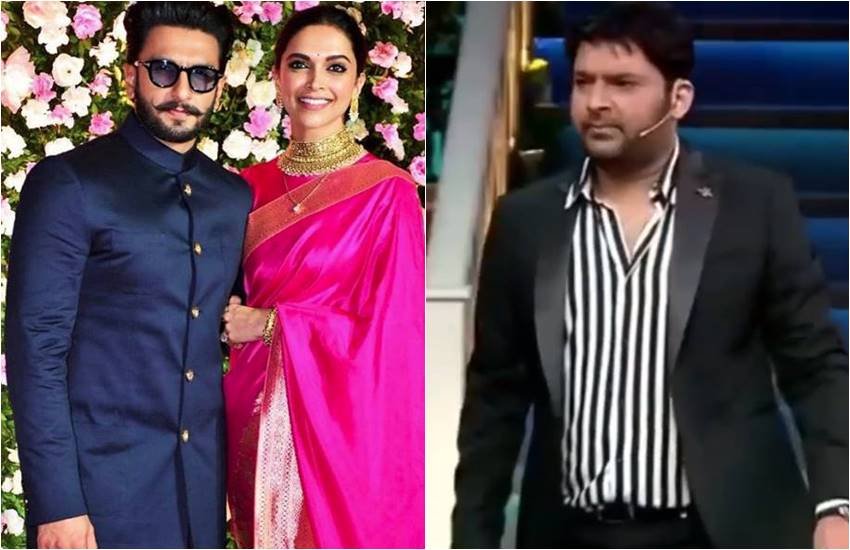 रणवीर सिंह और दीपिका पादुकोण, दूसरी तरफ कपिल शर्मा (फोटोसोर्स: इंस्टाग्राम फैनपेज)