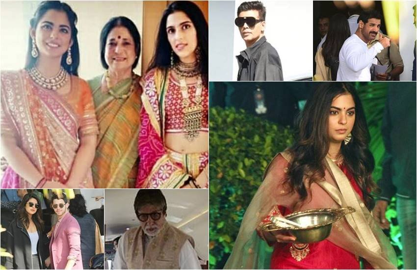 मुकेश अंबानी की बेटी ईशा की शादी का जश्न शुरू हो चुका है। मुकेश अंबानी की बेटी ईशा की शादी का जश्न शुरू हो चुका है।