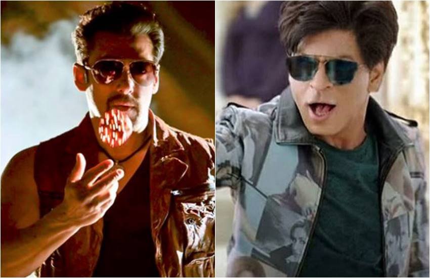 सुपरस्टार शाहरुख खान और सुपरस्टार सलमान खान सुपरस्टार शाहरुख खान और सुपरस्टार सलमान खान