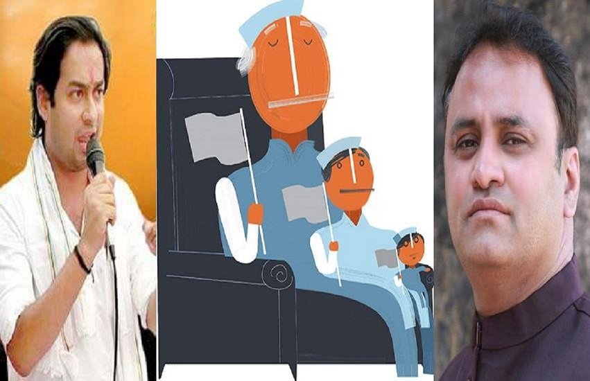 कांग्रेस नेता जयवर्धन सिंह और अरुण यादव (एक्सप्रेस फाइल फोटो)