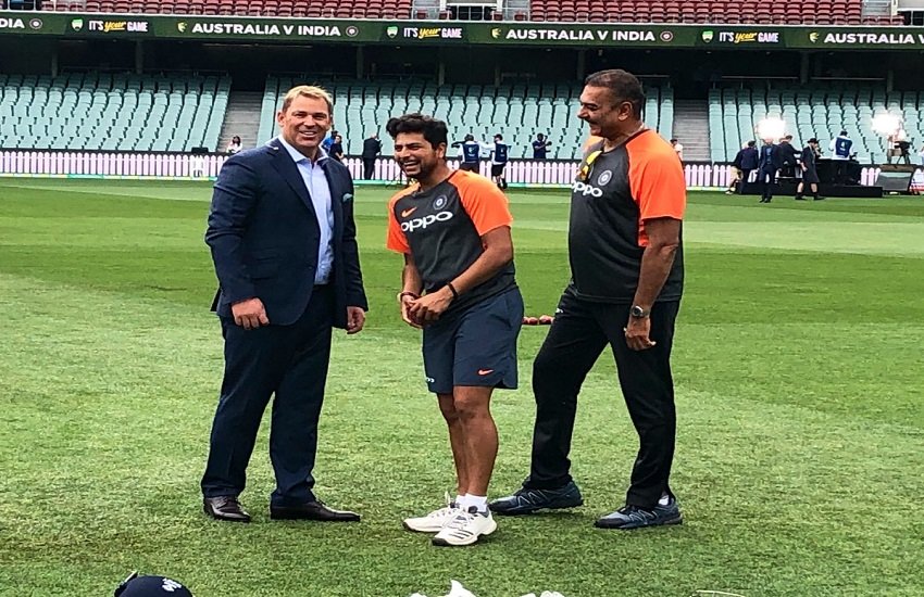 ind vs aus, india vs australia, shane warne, kuldeep yadav ind vs aus, india vs australia, shane warne, kuldeep yadav