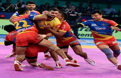 Pro Kabaddi 2018: रोमांचक मुकाबले में यूपी ने तेलुगु को 27-20 के अंतर से हराया