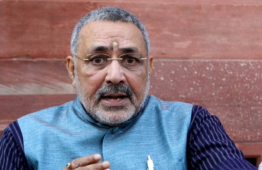 केंद्रीय मंत्री गिरिराज सिंह। (एक्सप्रेस फाइल फोटोः प्रेम नाथ पांडे )