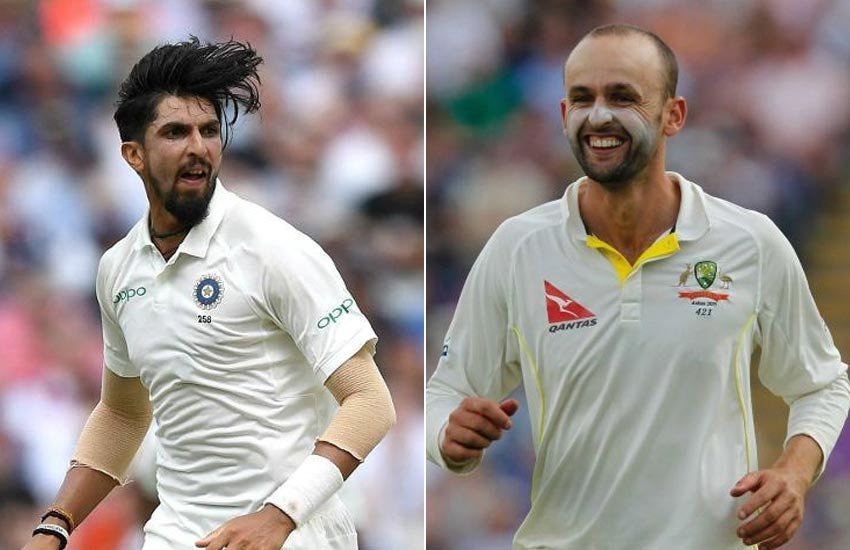 ईशांत शर्मा और नाथन लॉयन ईशांत शर्मा और नाथन लॉयन