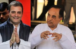 Subramanian Swamy, BJP Leader, Rahul Gandhi, Congress President, PM, Prime Minister of India, Reason, 2019 Elections, Loksabha Elections, National News