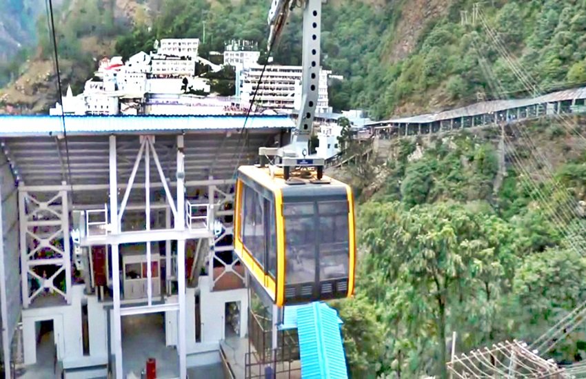 वैष्णो देवी- भैरो घाटी रोप वे, फोटो सोर्स- सोशल मीडिया