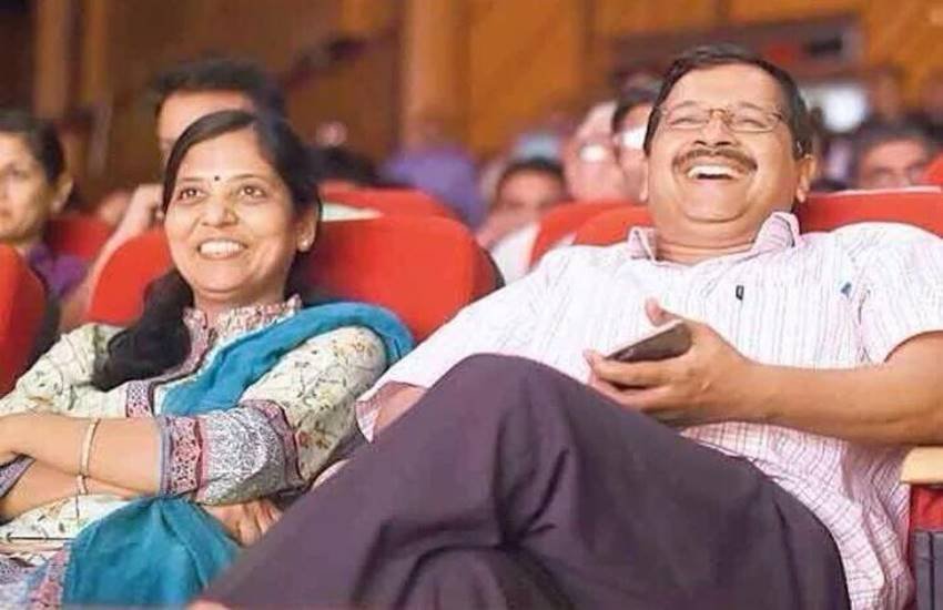 arvind kejriwal, sunita, delhi, cm
