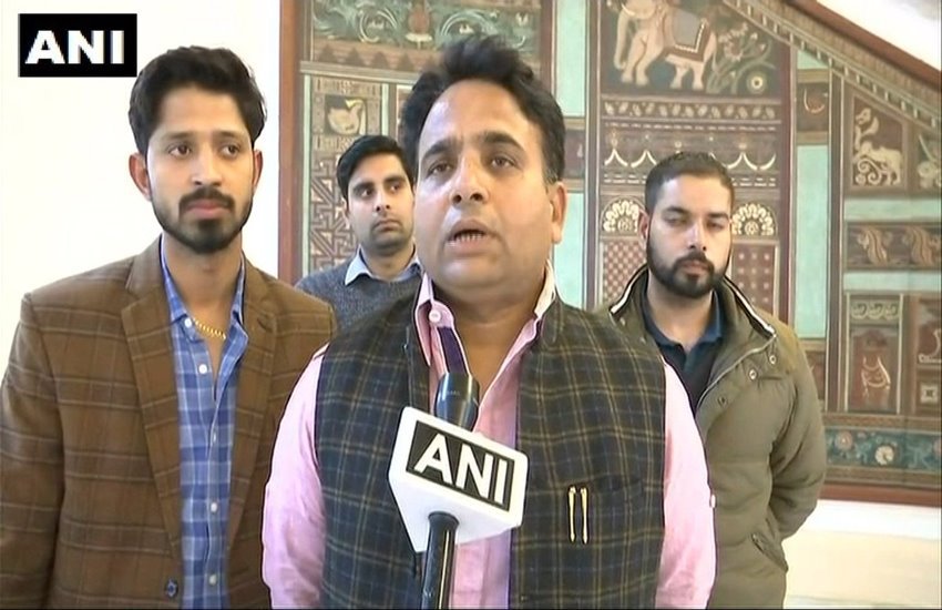 बीजेपी विधायक संजय शर्मा 
फोटो सोर्स- ANI ट्विटर 