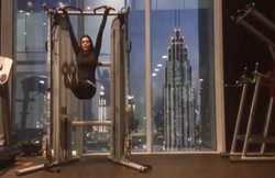 जिम में वर्कआउट के दौरान ये है सुष्मिता सेन की फेवरेट एक्सरसाइज