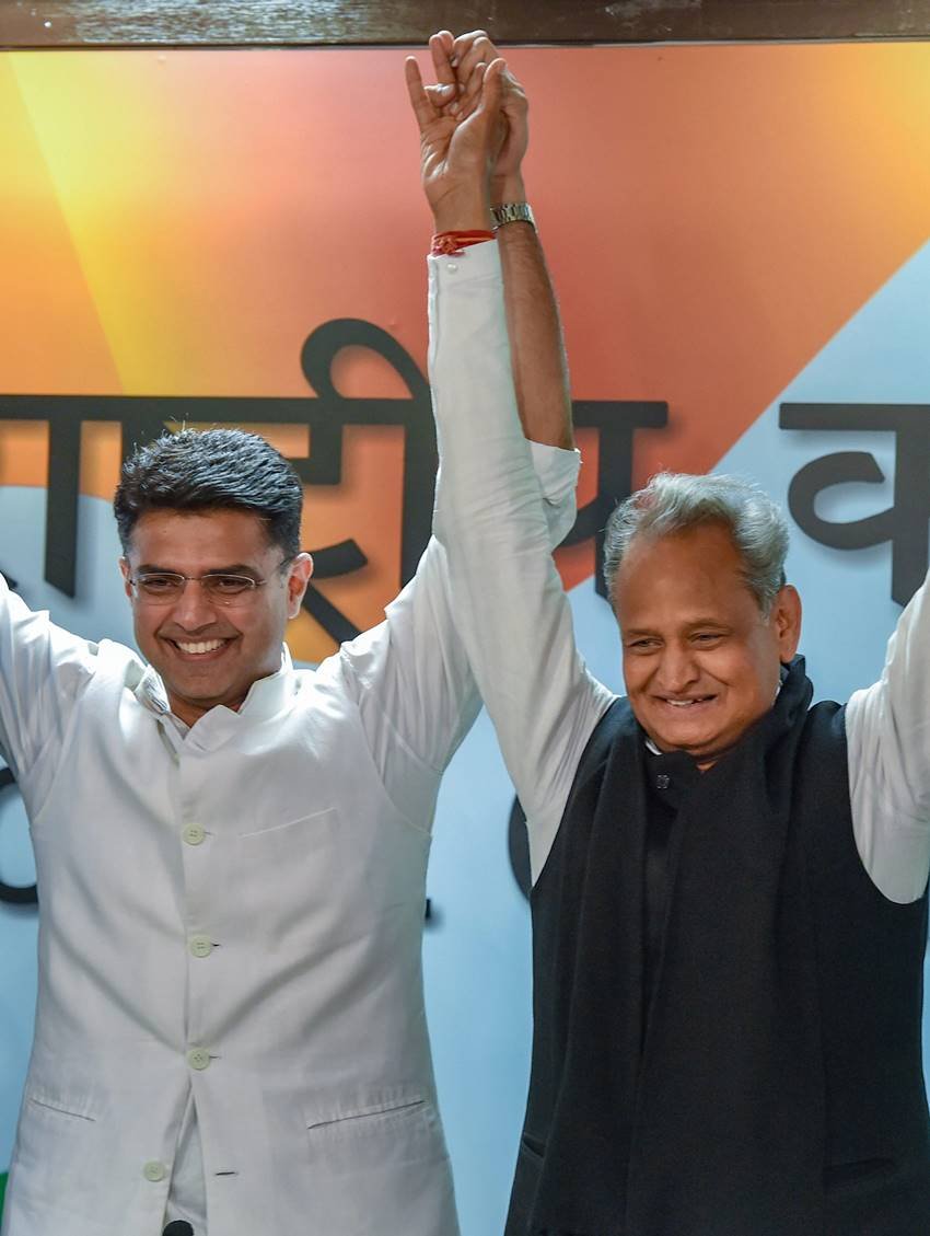 "ashok gehlot, sachin pilot, narendra modi, rahul gandhi, rajasthan cm, rajasthan cm oath, rajasthan cm oath ceremony, rajasthan cm candidate, election results, election results 2018, rajasthan election 2018, rajasthan election result 2018