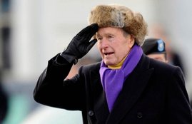 Former U.S. President George H.W. Bush