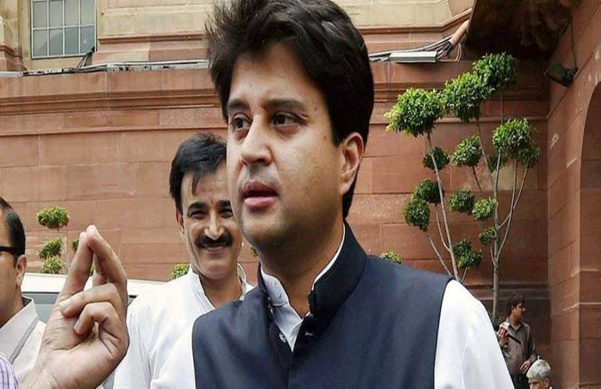 कांग्रेस नेता और पूर्व केंद्रीय मंत्री ज्योतिरादित्य सिंधिया