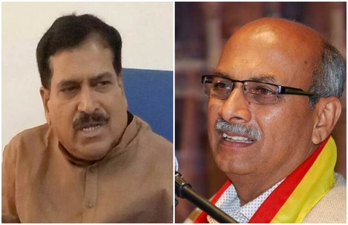 वीडियो: रेलवे ब्रिज के उद्घाटन में मंच पर बैठने को लेकर भिड़ गए बीजेपी सांसद
