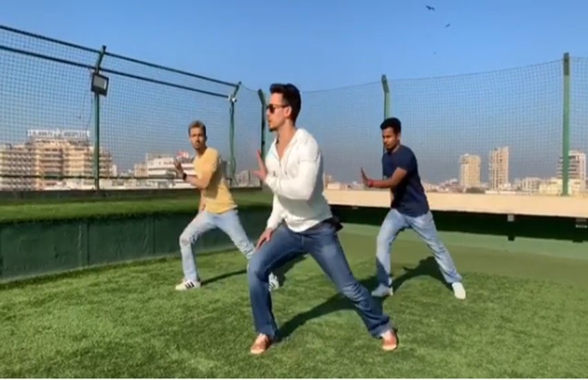 टाइगर दिलबर-दिलबर गाने पर डांस कर रहे हैं (Source: Instagram)