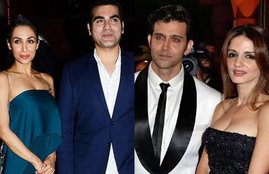 Hrithik Roshan-Sussane Khan, Farhan Akhtar-Adhuna Bhabani, Malaika Arora - Arbaaz Khan, Bollywood couples, Bollywood couples love story