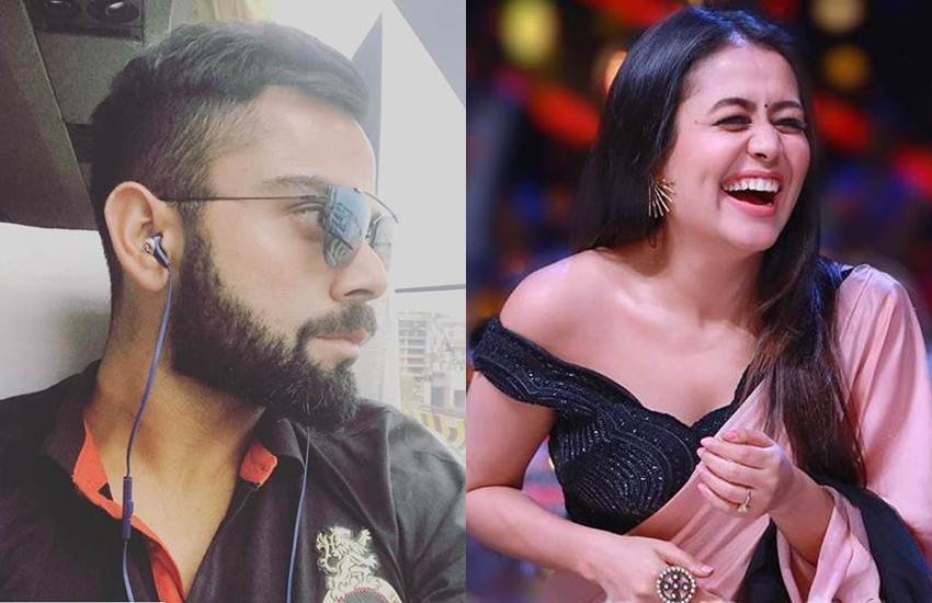 Virat Kohli, Neha Kakkar, Virat Kohli Neha Kakkar, Virat Kohli meet Neha Kakkar, Virat Kohli and Neha Kakkar, Neha Kakkar breakup, Neha Kakkar himash kohli, Neha Kakkar Break up story