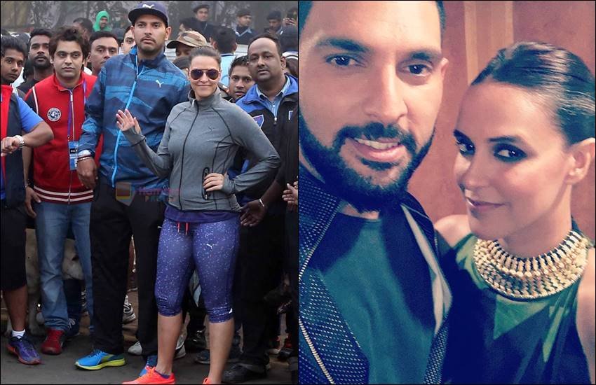 नेहा धूपिया के साथ भी युवी का नाम जोड़ा जा चुका है। दोनों लैक्मे फैशन वीक में एक साथ कार में पहुंचे थे। इससे पहले दोनों को तमाम मौकों पर मस्ती के मूड में देखा गया। हालांकि यह बाद में दोनों ने इसे अफेयर को अफवाह बताया।