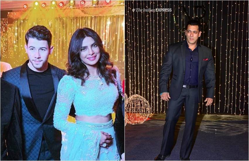 प्रियंका निक के रिसेप्शन पर सलमान भी पहुंचे 
सोर्स : इंडियन एक्सप्रेस