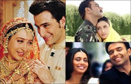 Saif Ali Khan – Karishma Kapoor, Ajay Devgan – Rani Mukherji, Randhir Kapoor – Neetu Singh, Ashok Kumar – Madhubala, Raj Kapoor – Geeta Bali, Rajesh Khanna – Simple Kapadia, Naseeruddin Shah – Supriya Pathak