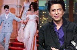 priyanka chopra, shah rukh khan, nick jonas, priyanka srk affair, priyanka srk fight, isha ambani wedding