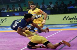 Pro Kabaddi 2018: तेलुगू टाइटंस ने हरियाणा स्टीलर्स को 35-31 से दी मात