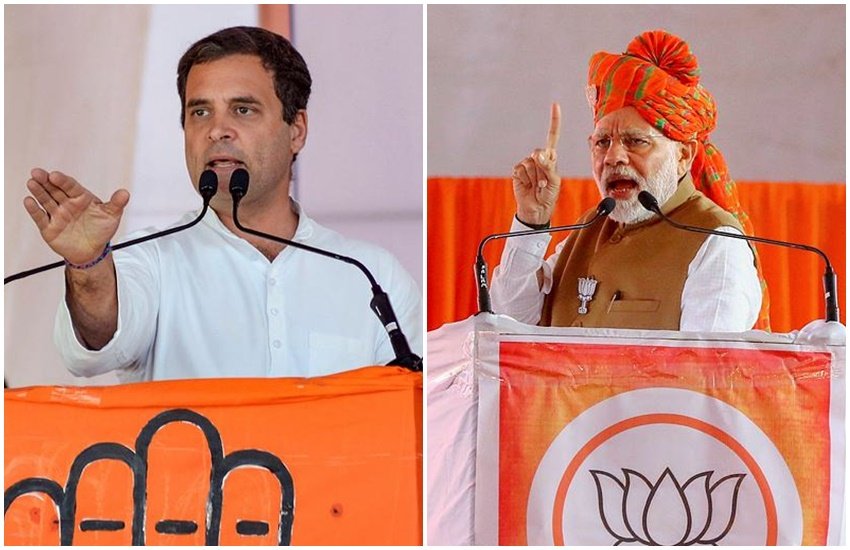 कांग्रेस अध्यक्ष राहुल गांधी और प्रधानमंत्री नरेंद्र मोदी (Photo: PTI)