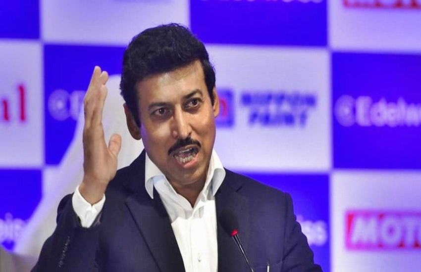राज्यवर्धन सिंह राठौर, फोटो सोर्स- इंडियन एक्सप्रेस