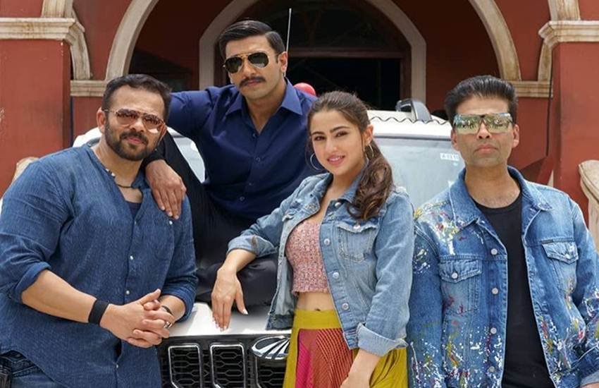 फिल्म सिंबा में रणवीर सिंह और सारा अली खान लीड भूमिका में हैं।