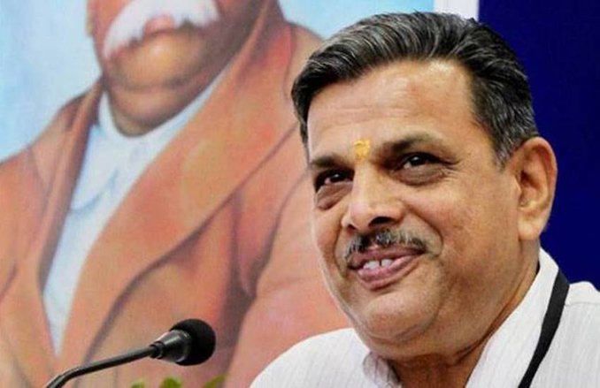 संघ का सवाल- जब पटेल की प्रतिमा बन सकती है तो राम मंदिर के लिए कानून क्यों नहीं?