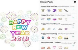 Happy New Year 2019 Whatsapp Wishes Stickers: न्‍यू ईयर पर फ्रेंड और रिलेटिव्‍स को करनी है विश, एंड्रॉयड फोन पर डाउनलोड करें फ्री स्‍टीकर