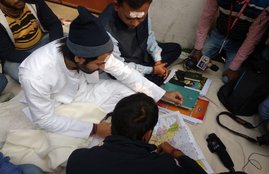 Bihar politics, Tej Pratap Yadav, RJD, Lalu Prasad Yadav, People meeting, तेजप्रताप यादव, राजद, जनता दरबार, राजद, लालू प्रसाद यादव 