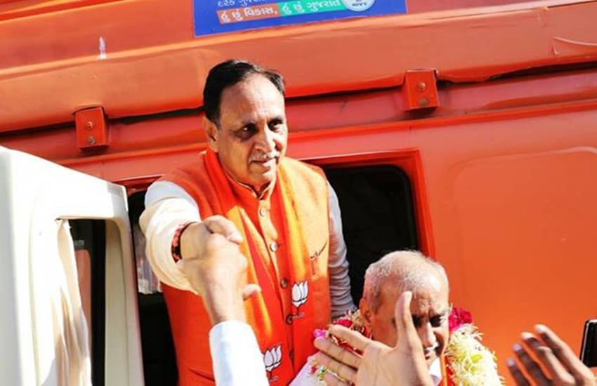 Gujarat CM, CM Vijay Rupani, CM Gujarat, Congress’s, BJP Mahila Morcha, Madhya Pradesh assembly elections, BJP karyakartas, BJP members, PM Narendra Modi, rahul gandhi, Congress, congress president
