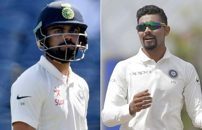 विराट कोहली और रविंद्र जडेजा।